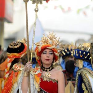 Fotografía de Desfiles de Moros y Cristianos en Cúllar - Comparsas de moros y cristianos de Cúllar