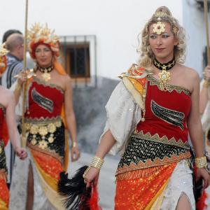 Fotografía de Desfiles de Moros y Cristianos en Cúllar - Comparsas de moros y cristianos de Cúllar