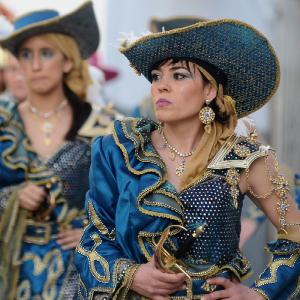 Fotografía de Desfiles de Moros y Cristianos en Cúllar - Comparsas de moros y cristianos de Cúllar