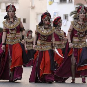 Fotografía de Desfiles de Moros y Cristianos en Cúllar - Comparsas de moros y cristianos de Cúllar