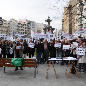 Fotografía de Manifestación Granada Laica - 