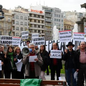 Fotografía de Manifestación Granada Laica - 