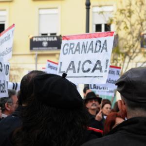 Fotografía de Manifestación Granada Laica - 