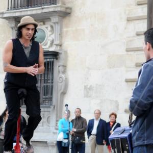 Fotografía de Arte en la calle - La mona y el boquerón