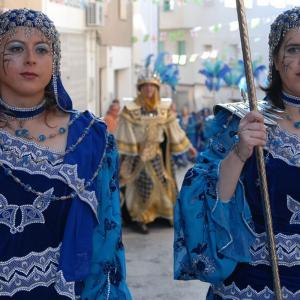 Fotografía de Desfiles de Moros y Cristianos en Cúllar - Comparsas de moros y cristianos de Cúllar