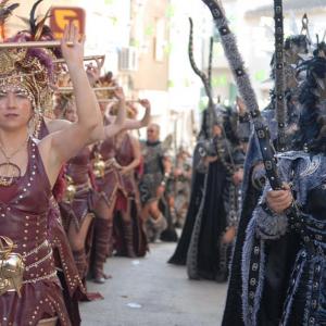 Fotografía de Desfiles de Moros y Cristianos en Cúllar - Comparsas de moros y cristianos de Cúllar