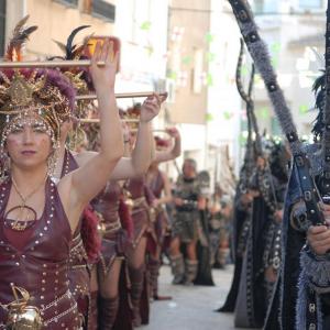 Fotografía de Desfiles de Moros y Cristianos en Cúllar - Comparsas de moros y cristianos de Cúllar