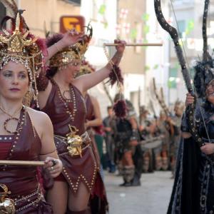 Fotografía de Desfiles de Moros y Cristianos en Cúllar - Comparsas de moros y cristianos de Cúllar