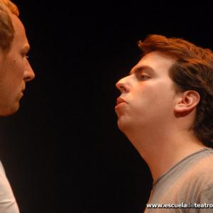 Fotografía de Ensayo de Pséudolo - Escuela de Teatro de Granada