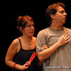 Fotografía de Ensayo de Pséudolo - Escuela de Teatro de Granada