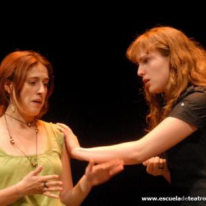 Fotografía de Ensayo de Pséudolo - Escuela de Teatro de Granada