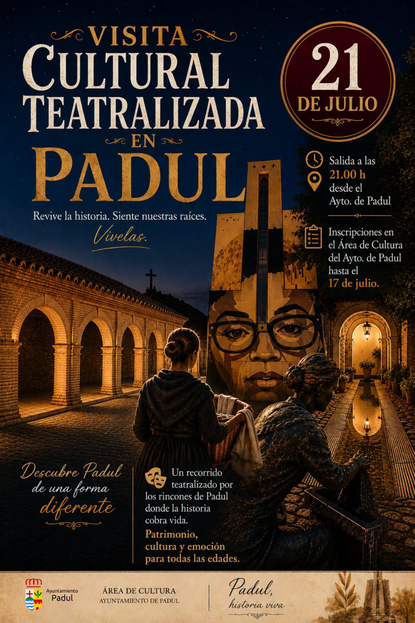 Visita teatralizada en Padul