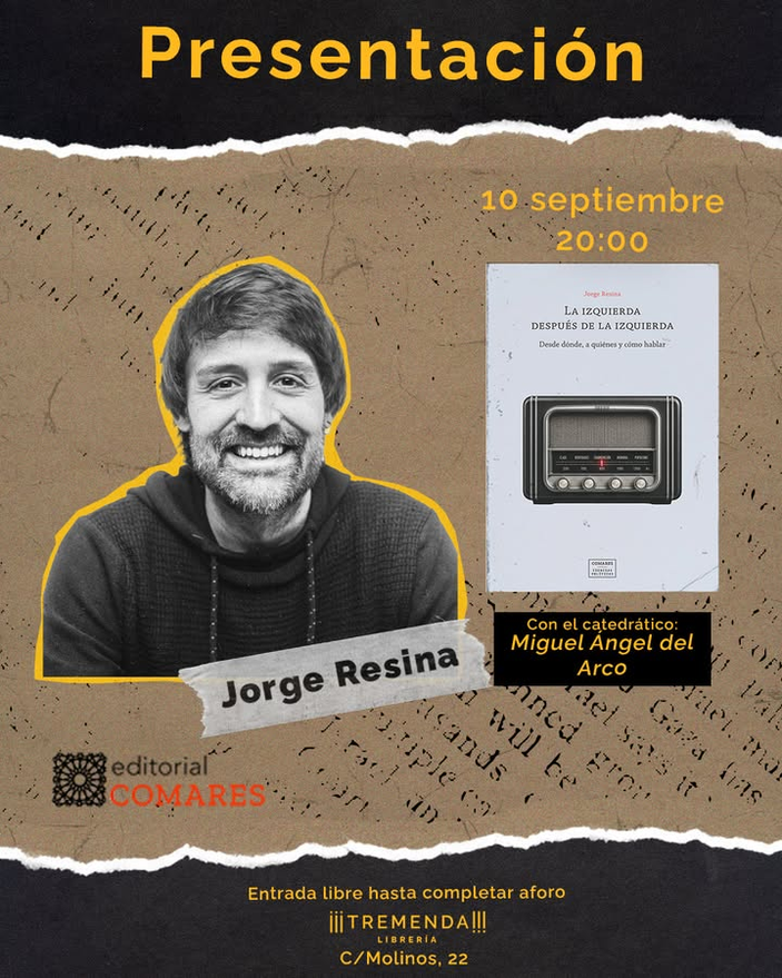 Presentación libro de Jorge Resina
