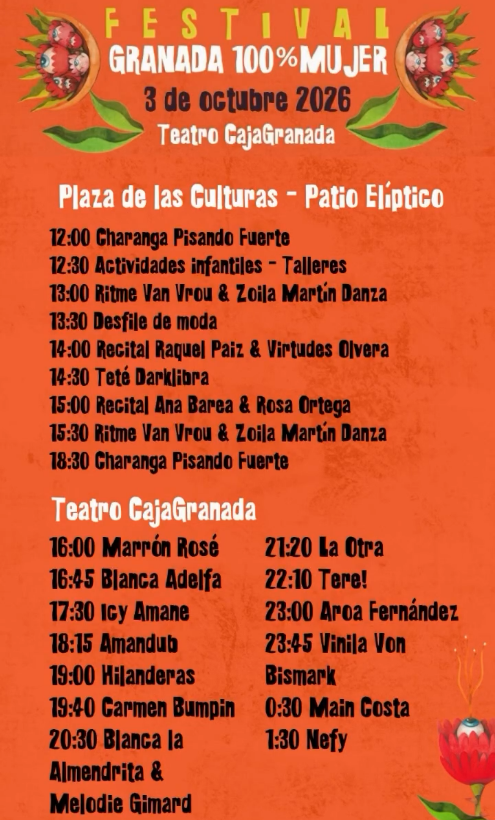Festival Granada 100% mujer