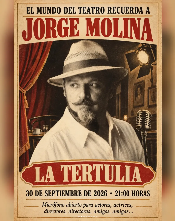 El Mundo del Teatro recuerda a Jorge Molina