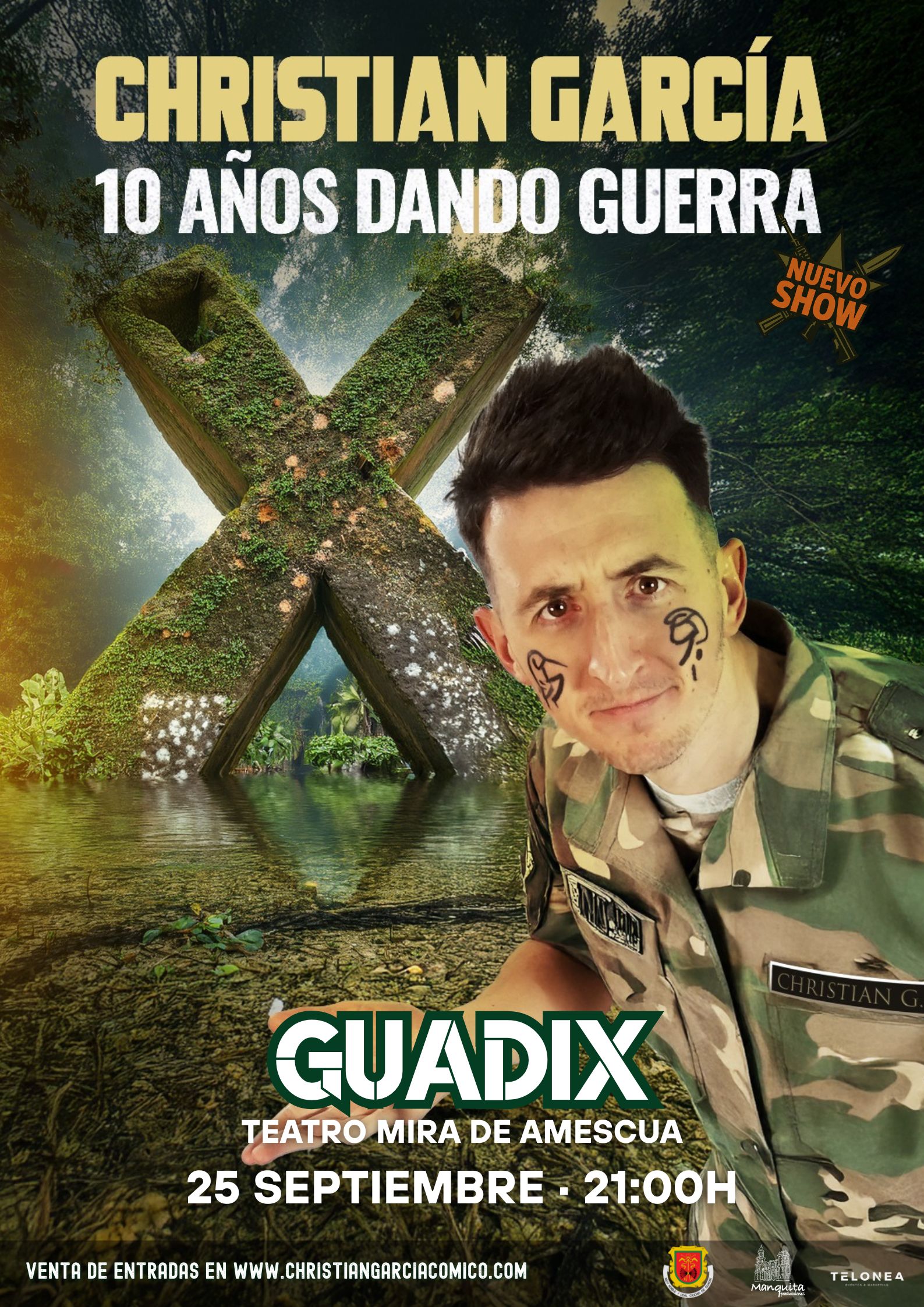CHRISTIAN GARCÍA - 10 AÑOS DANDO GUERRA - GUADIX