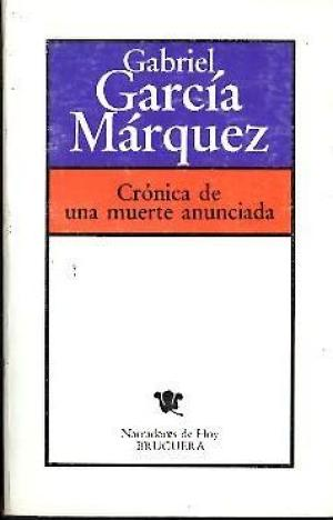 CRONICA DE UNA MUERTE ANUNCIADA                                                 